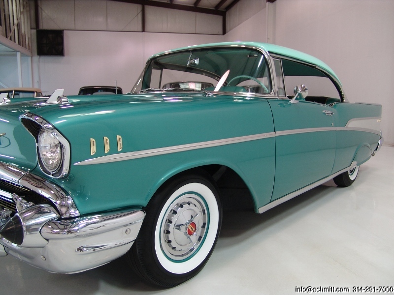 1957 CHEVROLET BELAIR 2-DOOR HARDTOP – Daniel Schmitt & Co. Classic Car ...