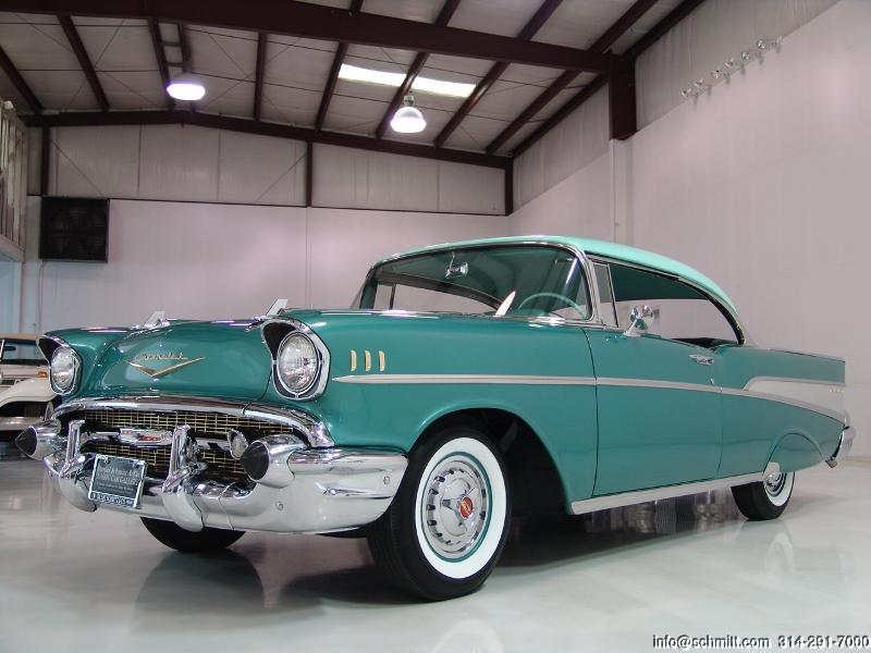 1957 CHEVROLET BELAIR 2-DOOR HARDTOP – Daniel Schmitt & Co. Classic Car ...