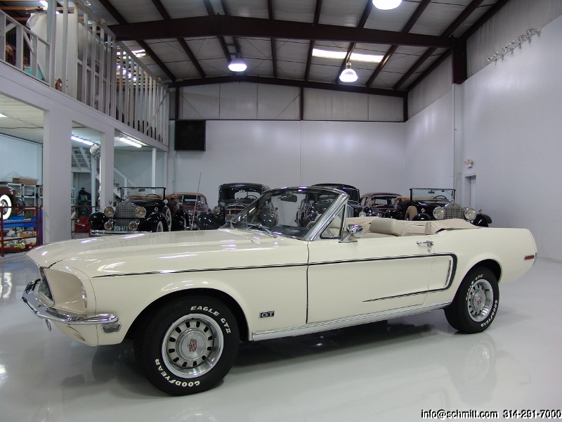 1968 Ford Mustang Gt Convertible Daniel Schmitt Co Classic Car Gallery