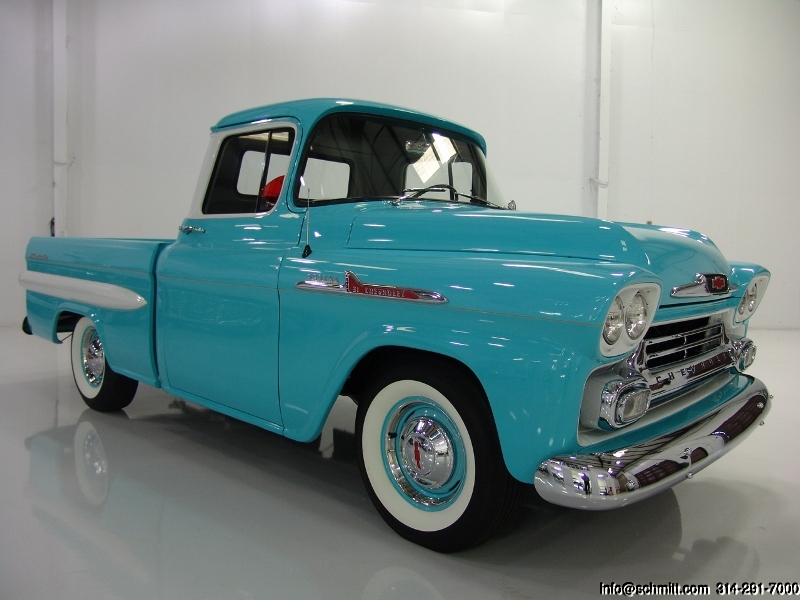 1958 CHEVROLET APACHE PICKUP – Daniel Schmitt & Co. Classic Car Gallery