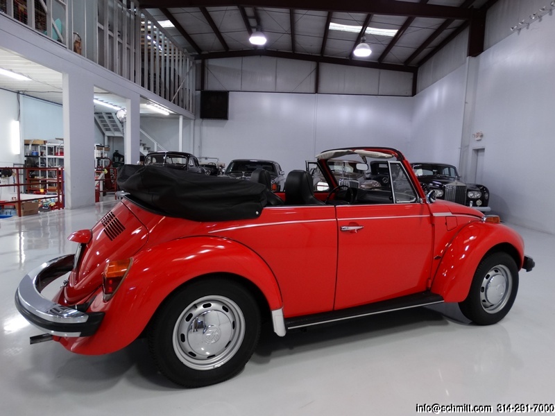 1975 VOLKSWAGEN SUPER BEETLE CONVERTIBLE — Daniel Schmitt & Company