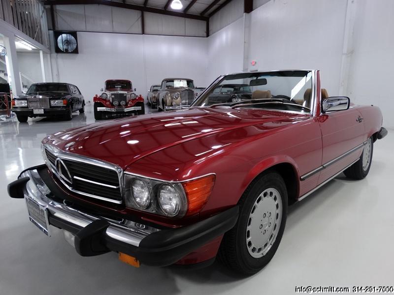 1989 MERCEDES-BENZ 560SL ROADSTER – Daniel Schmitt & Co. Classic Car ...