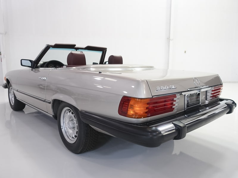 One Owner 1985 Mercedes-Benz 380SL Roadster with 200 Miles for Sale