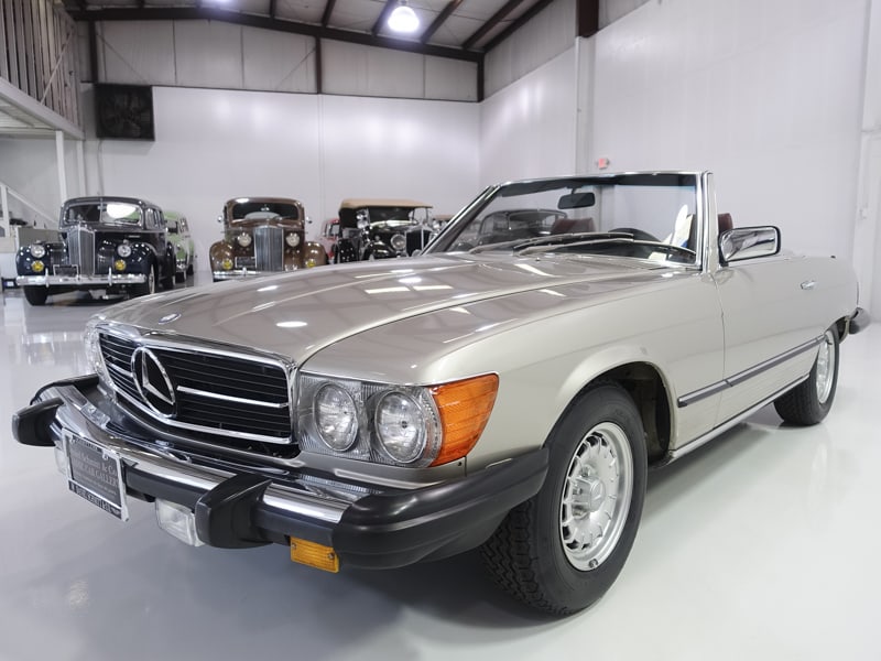 One Owner 1985 Mercedes-Benz 380SL Roadster with 200 Miles for Sale