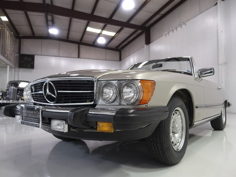 One Owner 1985 Mercedes-Benz 380SL Roadster with 200 Miles for Sale