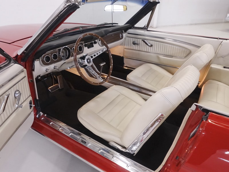 1965 Ford Mustang With Pony Seats