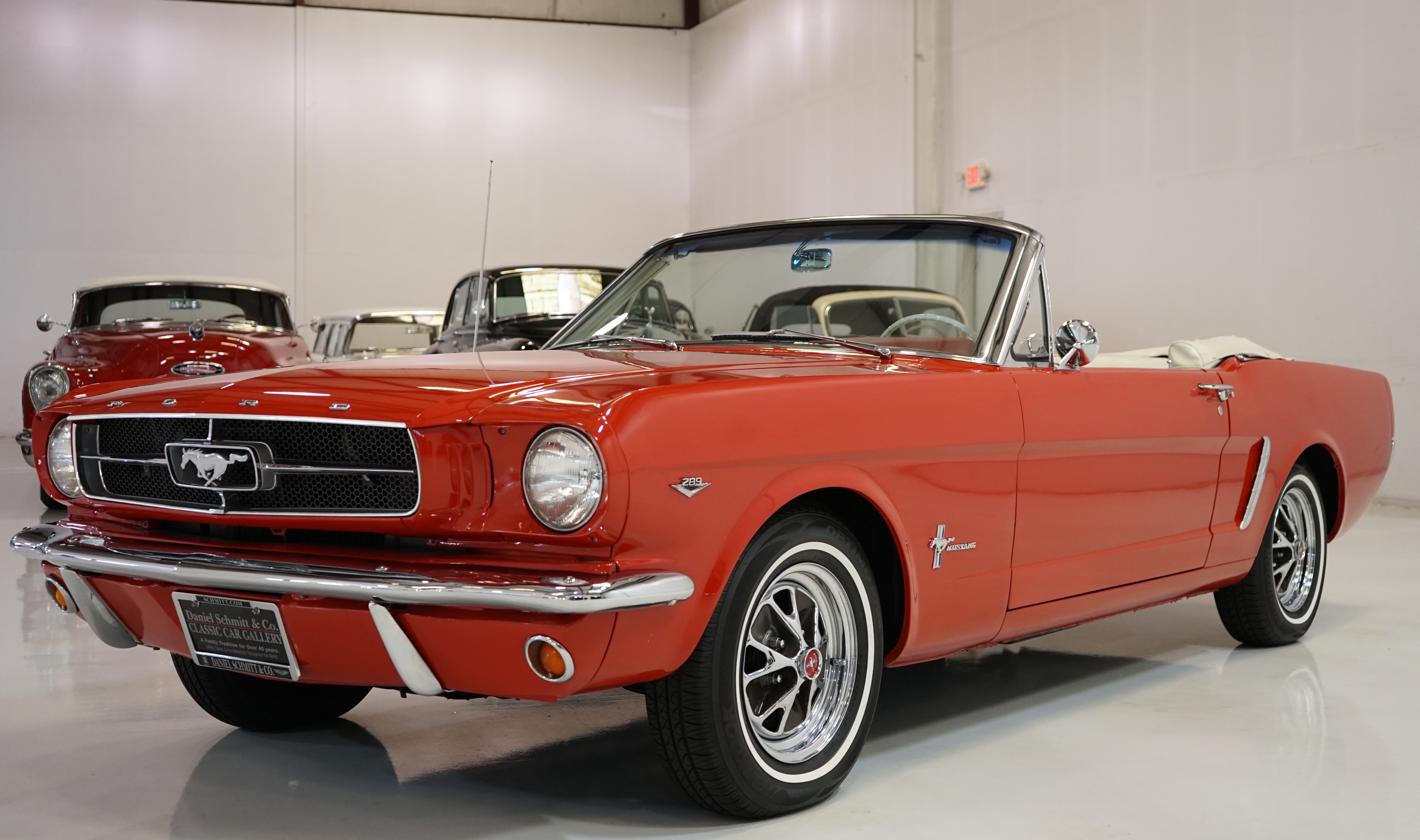 1965 Ford Mustang Red