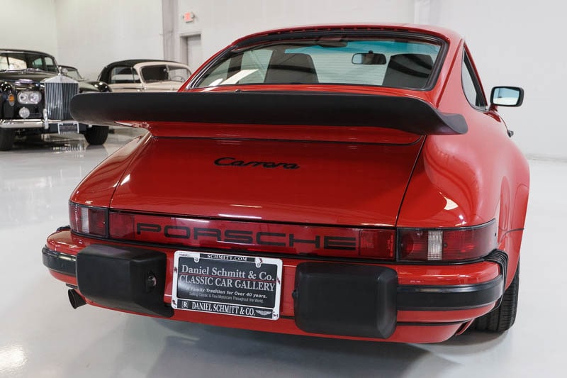 1986 PORSCHE 911 CARRERA SUNROOF COUPE – Daniel Schmitt & Co. Classic ...