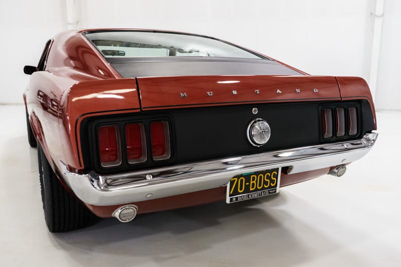 1970 FORD MUSTANG BOSS 302 – Daniel Schmitt & Co. Classic Car Gallery