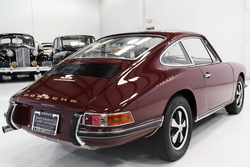 1968 porsche 911 interior