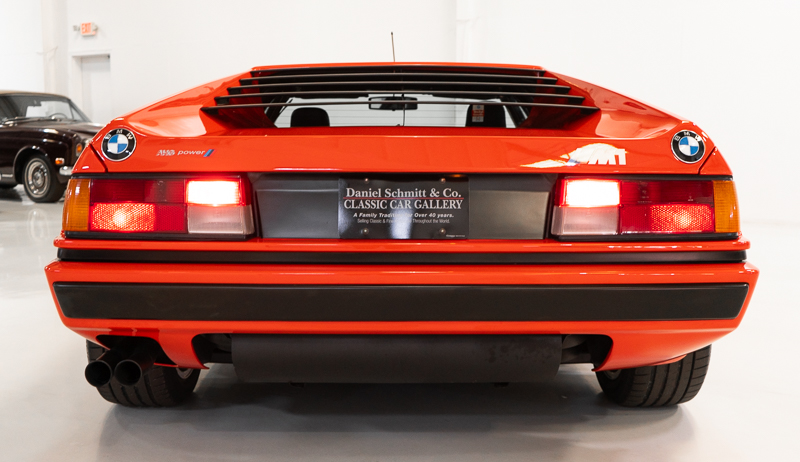 1981 BMW M1 COUPE – Daniel Schmitt & Co. Classic Car Gallery